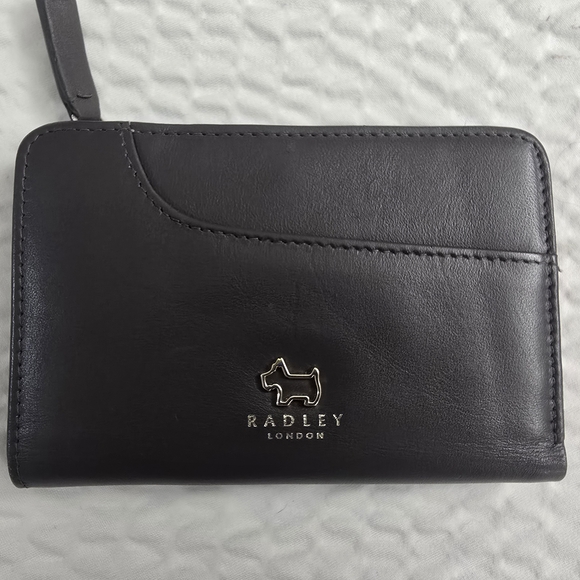 Radley London Charcoal Gray Leather Wallet - Picture 3 of 11